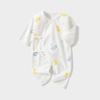Newborn Pure Cotton Butterfly Bodysuit: Four Seasons Tie-Up, Boneless Design Jumpsuit
