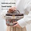 Cute Bear Portable Makeup Bag - Travel Toiletry & Cosmetics Organizer