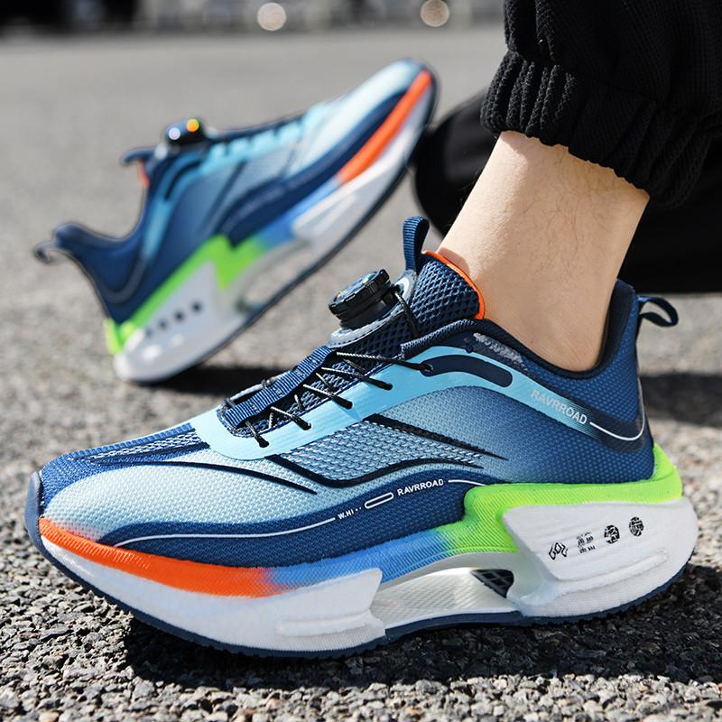 Jueying 3.0 Girls Running Shoes Children's Sneakers Teen Students Red Rabbit 8 Carbon Board Breathable Mesh Shoes Women's Size 34