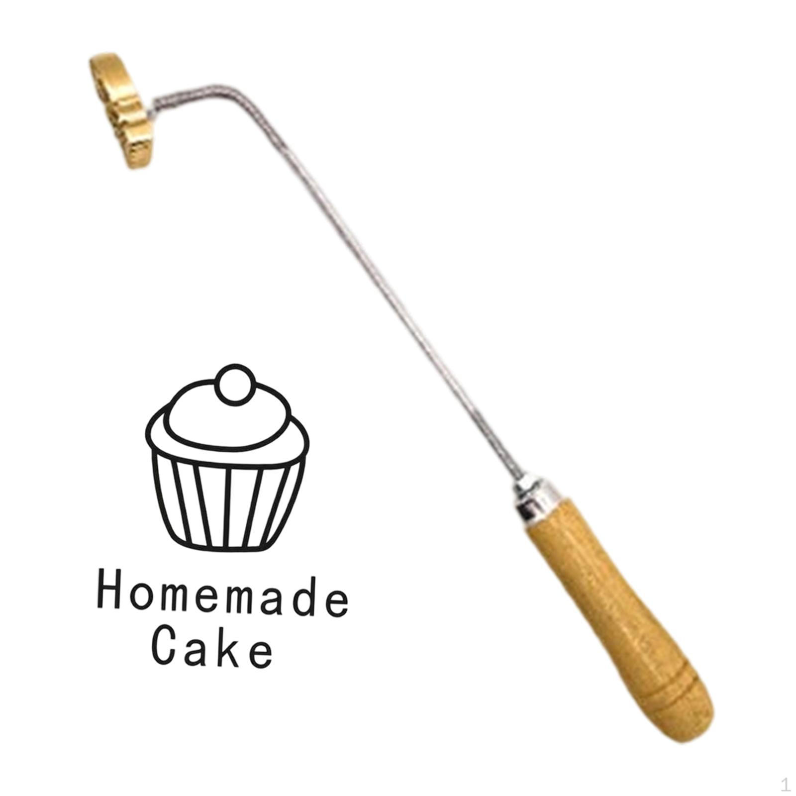 

Branding Iron for Cake Stamp Baking Tool Stamping Meat Steaks Bread Homemade Cake