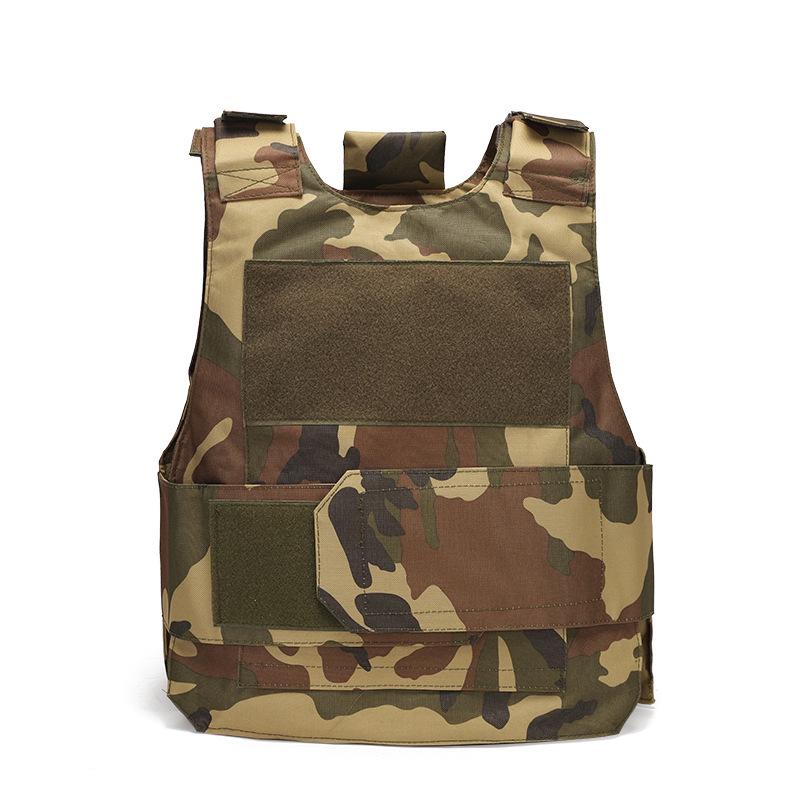 Convenient Lightweight Tactical Camouflage Vest: Multifunctional Military Training Protection