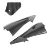 2pcs Carbon Fiber Style Motorcycle Side Air Duct Cover Fairing Insert Part Fit for Yamaha YZF R6 2006‑2007