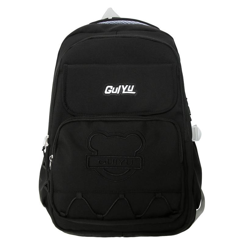 New Korean Version Ins Fresh Girl Backpack Outdoor Casual Backpack Junior High School Student School Bag