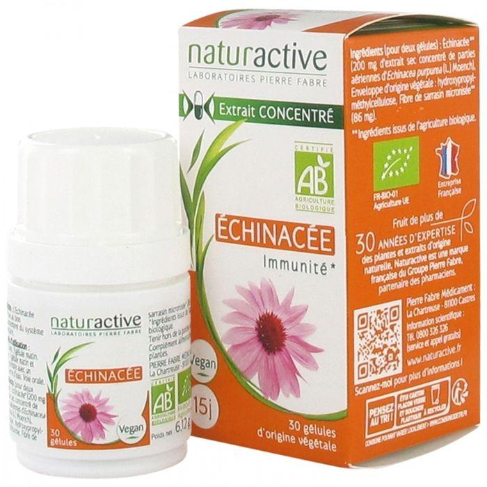 Naturactive Echinacée Bio 30 Gélules