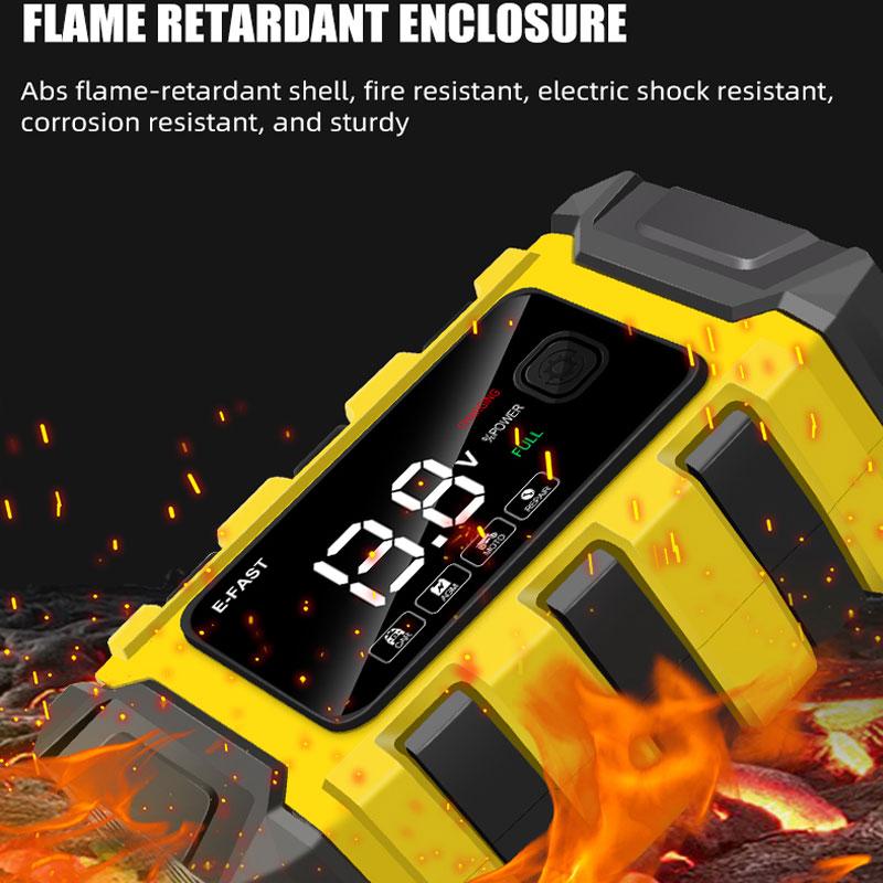 E-FAST Car Battery Charger Motorcycle Battery Charger 12V 6A Smart Charger Energy Charger