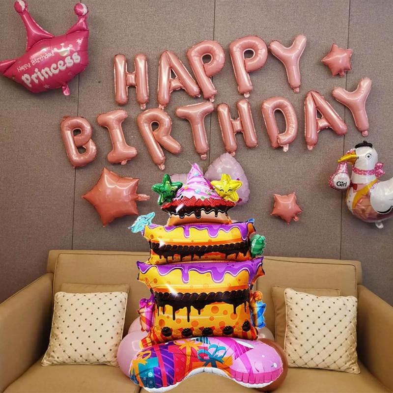 1 PZ Base Stabilizzante Palloncini per Torta Palloncini in Foglio di Alluminio Decorazioni per Matrimonio Festa di Buon Compleanno Baby Shower