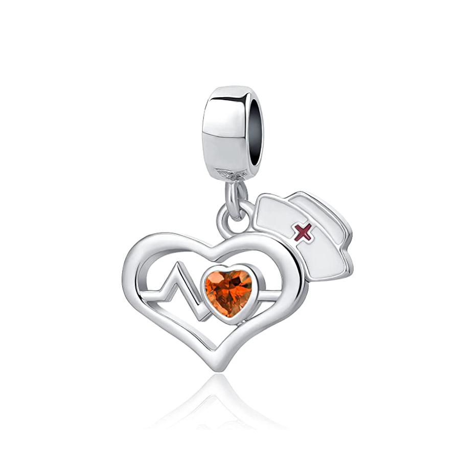 European Copper Love You Gesture Pendant Charm Fit Original Bracelet Jewelry Sparkling Cross Horse Angel Dangle Bead