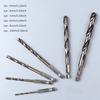 Professional 6 Piece HSS Coated Drill Bit Set with 1/4 Hex Shank Perfect for Cordless Screwdrivers and Various Materials