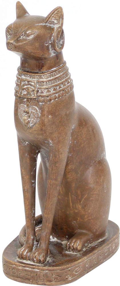 

Murataya Sangyo Bastet Statue, Small, 1815, Brown, 17cm W x 10cm D x 30cm H