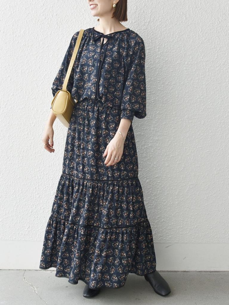Ships Any H:RAINBOW PETIT PRINT SK 723250065 Navy2 One Size