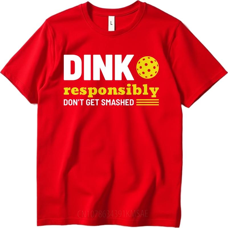 Black Summer Teenagers T Shirt Dink Responsibly Dont Get Smashed Short Sleeve Breathable Crew Neck Tees Relaxed Fit Tshirt S