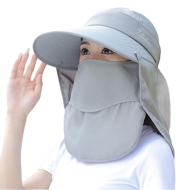 Women's Outdoor UV Protection Hiking Hat with Neck Shield