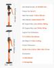 Cabinet Jack Support Pole, 2-Pack, 40-60 Cm Steel Telescopic Quick Support Rod, Adjustable 3rd Hand System Up To 100 Kg Capacity for Installing