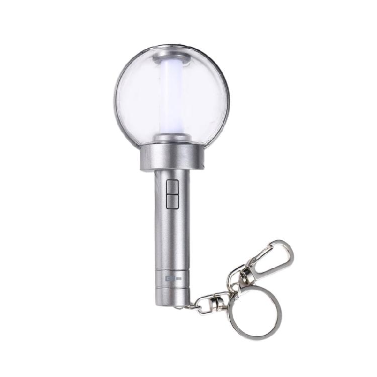 Handy LED Light Keychain For Fans And Event Goers Compact Designs With Multiple Color Options And Easy Battery Access