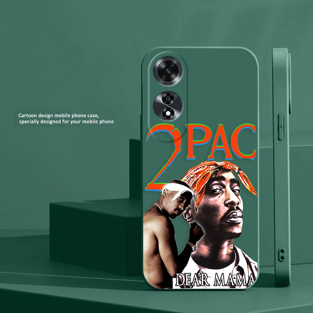 

Rap Singer 2pac Tupac Phone Case For OPPO A9 A15 A16 A17 A31 A38 A53 A53S A54 A57 A60 A74 A78 A91 A92 A93 A94 A98 Color Case OPPOA74(A54)5G