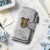 Gothic Ram Print Long Wallet Forever Style Multi Card Holder Fashion Purse