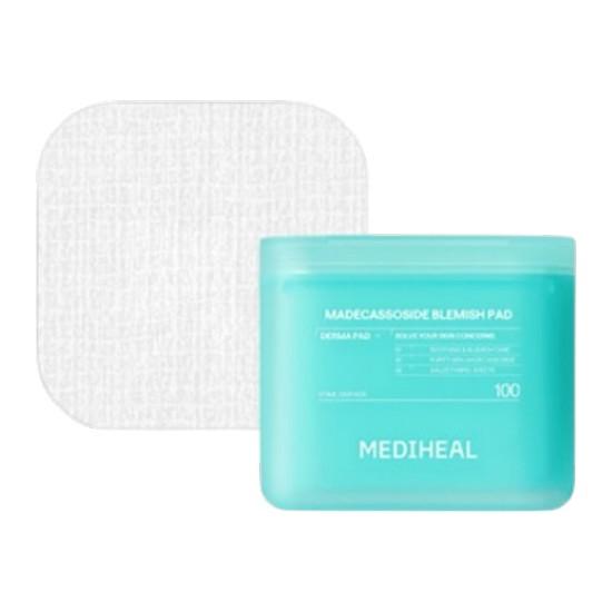 Mediheal Madecassoside Blemish Toner Pad 100 Pads, Refill Special Set (Total 200 Pads) 1set