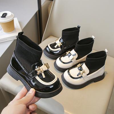 Wybuchowe modne skarpetki dziecięce buty buty księżniczki buty dziecięce na wszystkie mecze buty ze średnią rurką modne oddychające