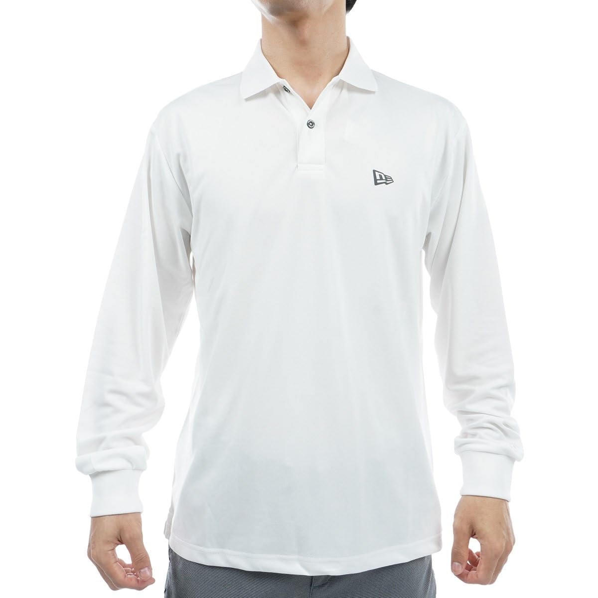 

Рубашка поло пике с длинным рукавом GOLF белого цвета, размер S [New Era]