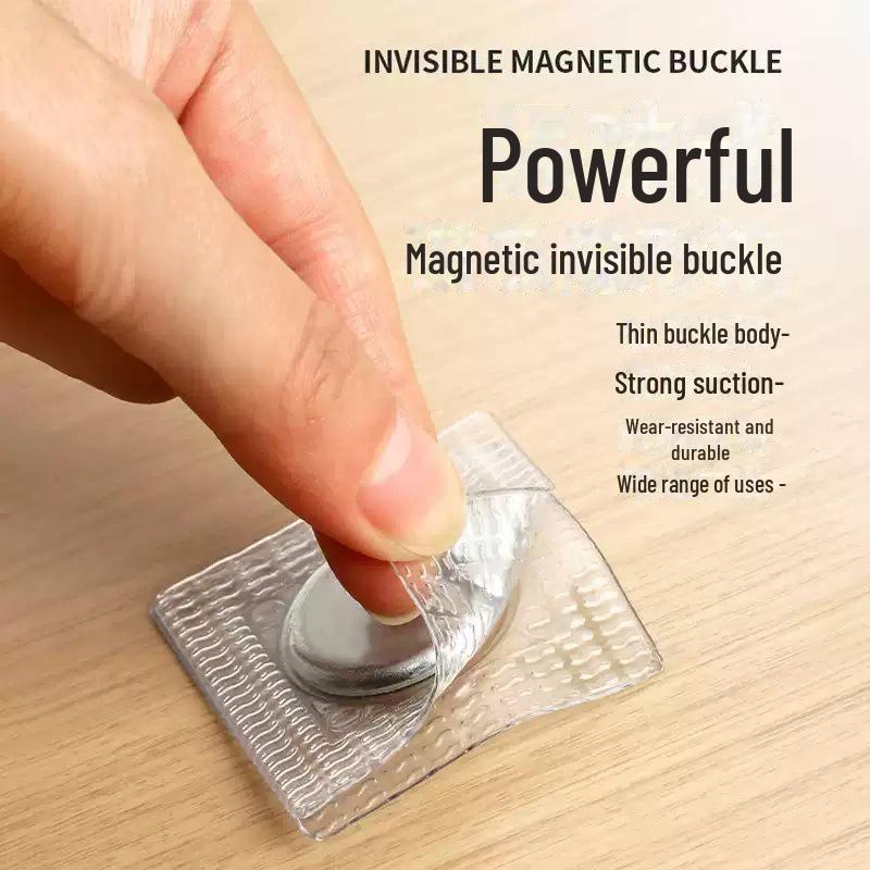 Waterproof PVC-Coated Magnetic Button for DIY, Luggage, Curtains, and Clothing