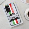 A-abarth Car Phone Case For Samsung S25 Edge Ultra 23 22 21 20 Ultra Plus S24 Fe A54 53 25 Glass Cover