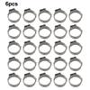 Sealing Various Hoses Single Ear Stepless Stainless Steel Hose Clamps