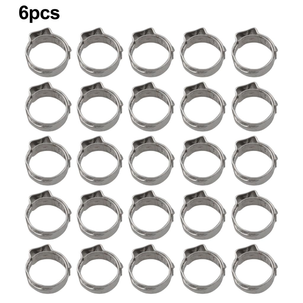 Sealing Various Hoses Single Ear Stepless Stainless Steel Hose Clamps