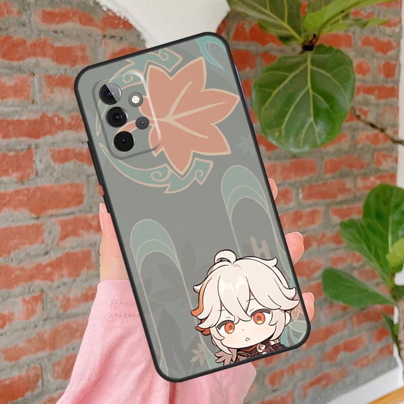 

Чехол для телефона Genshin Impact Kaedehara Kazuha с листком для Samsung Galaxy A71 A51 A31 A11 A12 A22 A32 A52 A72 A52S A21S A70 A50 Samsung A20 A30