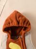 Newborn Hooded Romper & Diaper Cover: Triangle Pants Design, 0-2 Years Baby Crawling Suit