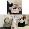Street Style Large Capacity Messenger Bag With Zipper Closure For Daily Use
