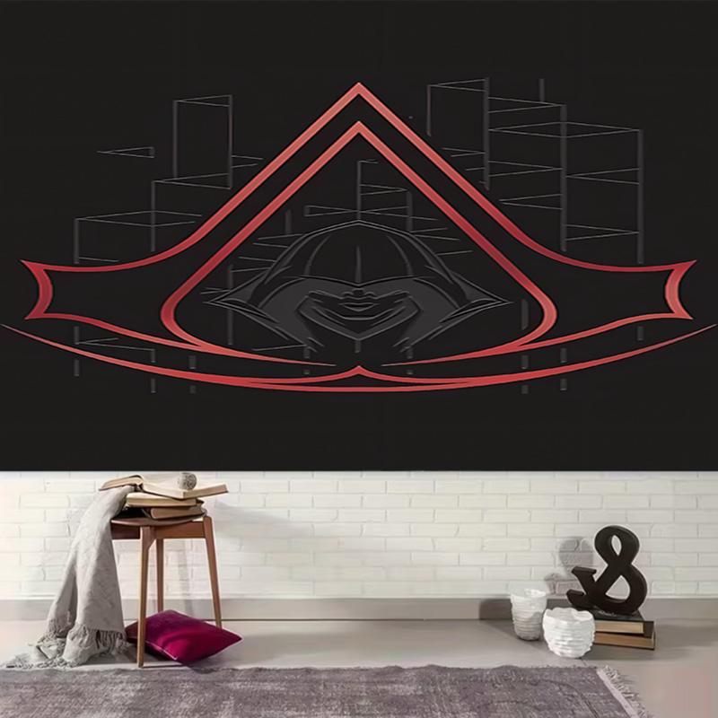 1pc A-Assassin's Creed Tapestry, Living Room, Bedroom, Office, Party Decor, Ideal Festive Gift