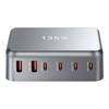 135W Gallium Nitride 6-Port PD Fast Charging Adapter for Apple and Huawei Devices