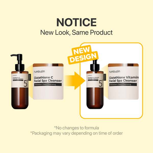 NUMBUZIN 5 Glutathione C Facial Spa Cleanser 200ml