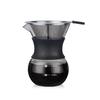 400ML Classic Glass Coffee Maker Pour Over Coffeemaker With Steel Filter Coffee Espresso Hand Brew Drip Filter Glass Pot