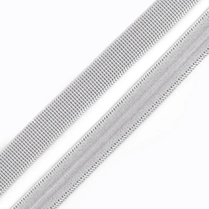 10/20M Banda Elástica de 10 mm para Sujetador Correas de Hombro Antideslizantes Bandas de Goma para Costura de Ropa Accesorios de Cinta Cinturón Elástico para Ropa Interior