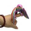 Flexible Joints Articulated Parrots Fidgety Toy Desktop Decors 3D Printed Parrots,Realistic Parrots Statue Home Decors