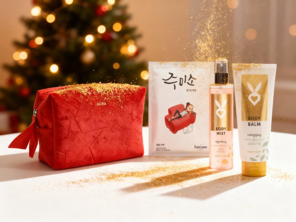 All Aura Care Set with Velvet Cosmetic Bag