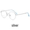 Retro Round Ultra-Light Full-Rim Titanium Eyeglass Frame for Women (Myopia) 32281