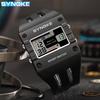 SYNOKE Men's Trendy Square Alloy Sport Watch - Large Screen, Fashionable, Waterproof.