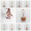 Rabbit Cue Backpack Decoration Cloth Animal Lanyard Portable Bear Bag Pendant  Children
