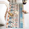 Modern Minimalist and Fresh Cotton and Linen Sofa Mat, Multifunctional Bedroom Bedside Carpet, Living Room Sofa, Coffee Table, and Floor Mat