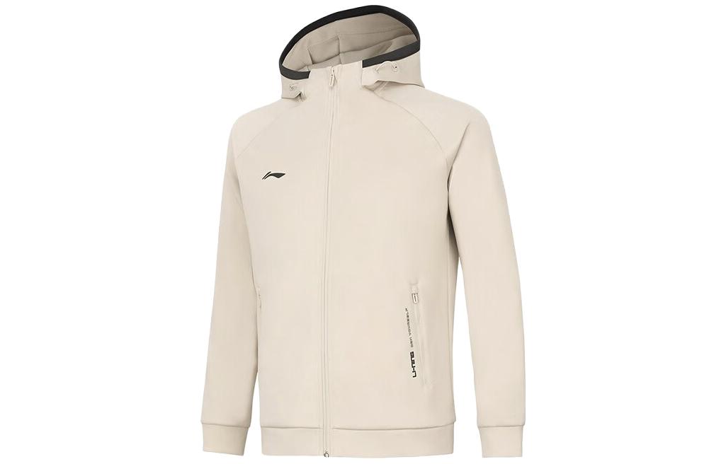 Li Ning Fitness Series Sweatshirt Men s Oat Gray AWDT993-4 5XL