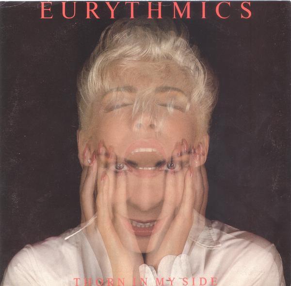 7-дюймовая пластинка EURYTHMICS Thorn In My Side 50587R RCA 1986 Канада Поп Б/у