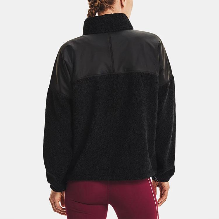 Under Armour Mission Pearl Skin Training Jacket Women Jacket Black 1366051-001