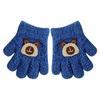 Toddler Cartoon Knitted Winter Gloves