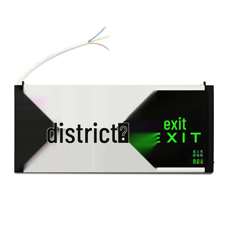 UKGF LED Safety Exit Sign Light