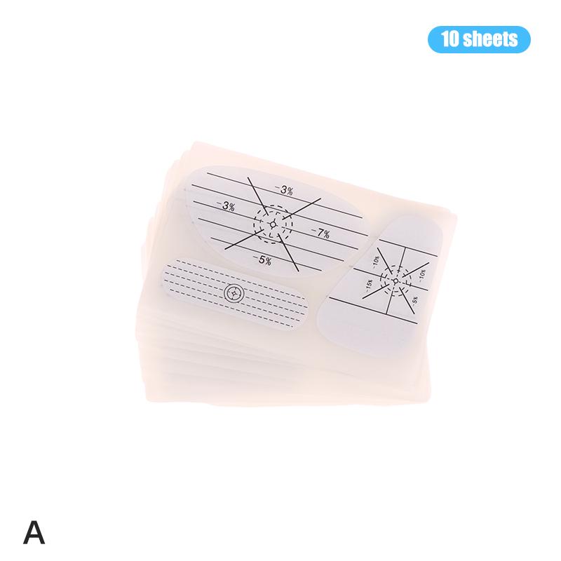 

10 шт. Наклейки для удара по мячу для гольфа Наклейка Сверхбольшие этикетки Рулон Регистратор ударов по мячу Для мужчин Женщин Аксессуары для практики гольфа