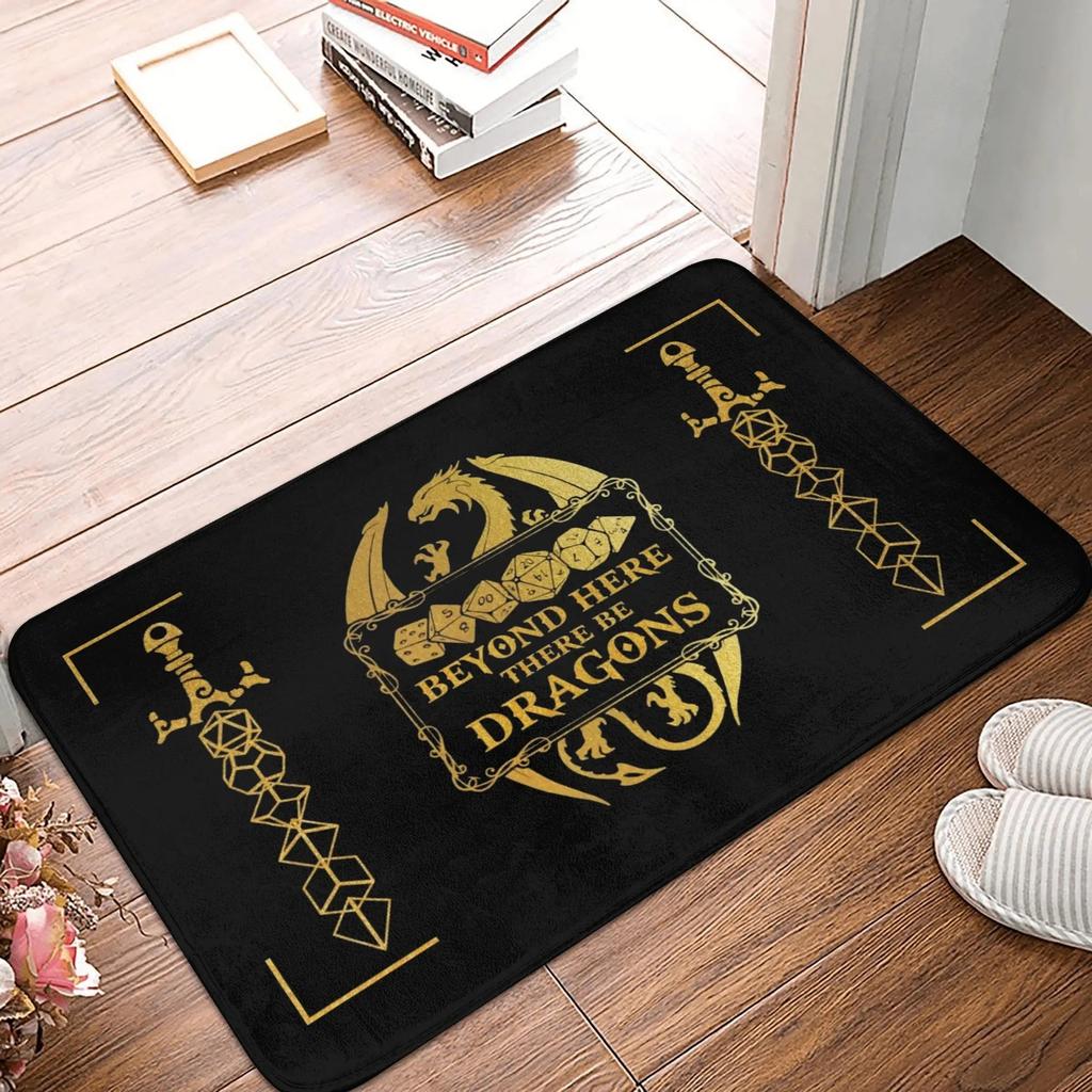 Welcome Initiative Doormat Non-Slip Kitchen Bath Mat Toilet Door Floor Doormat for Entrance Gamer Cave All-Weather