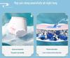 Encore Antibacterial Large Sanitary Napkins: Breathable, Leak-Proof Cotton Sleeping Pants for Menstrual Periods.