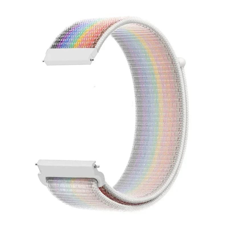 20/22mm Nylon Loop Strap For Amazfit Balance Smartwatch Replacment Bracelet Sport Watchband Correa For Amazfit Balance Watchband